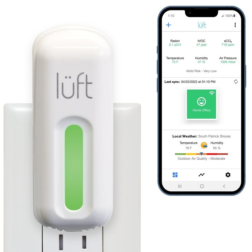 lüft® - Radon and Indoor Air Quality Monitor