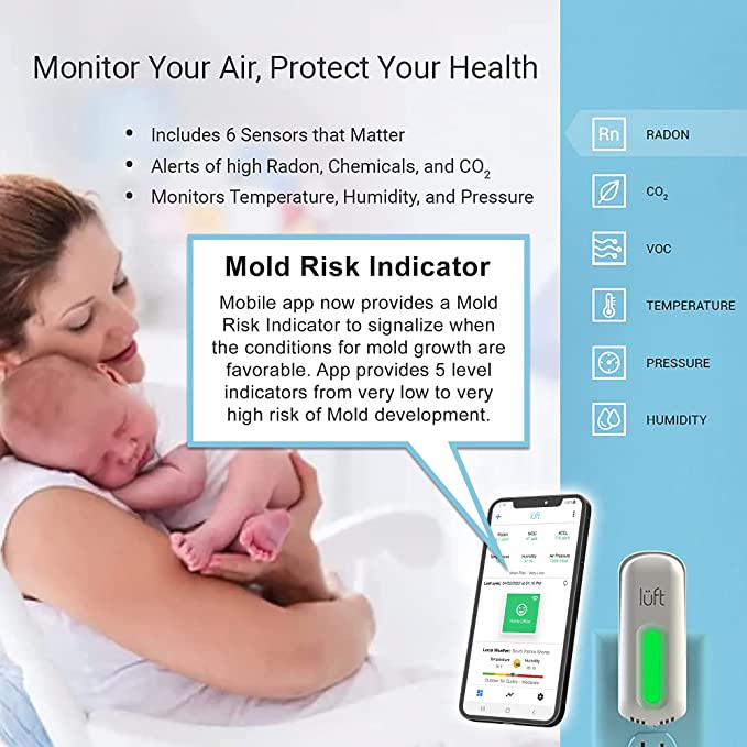 lüft® - Radon and Indoor Air Quality Monitor